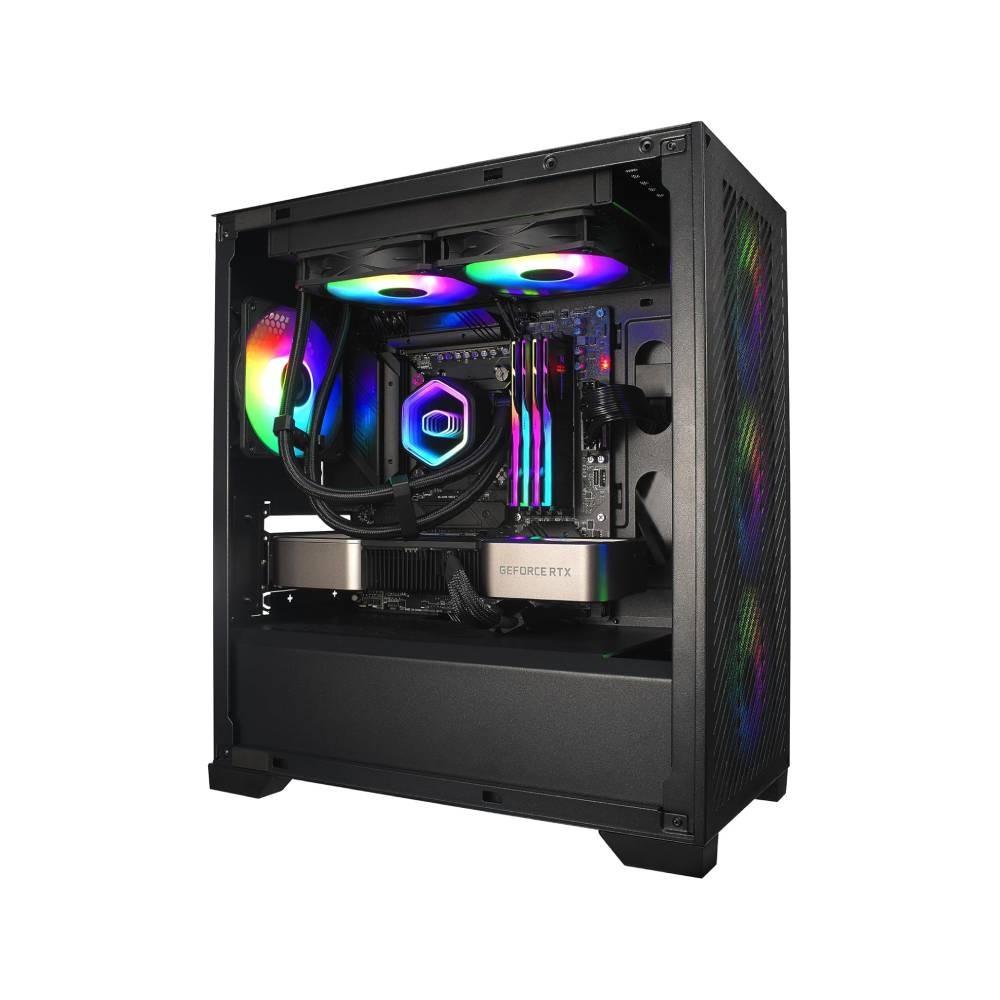 ชุดระบายความร้อนซีพียู Cooler Master MasterLiquid 240 Core SI Black CPU Liquid Cooler (MLW-D24M-A18PA-M1)