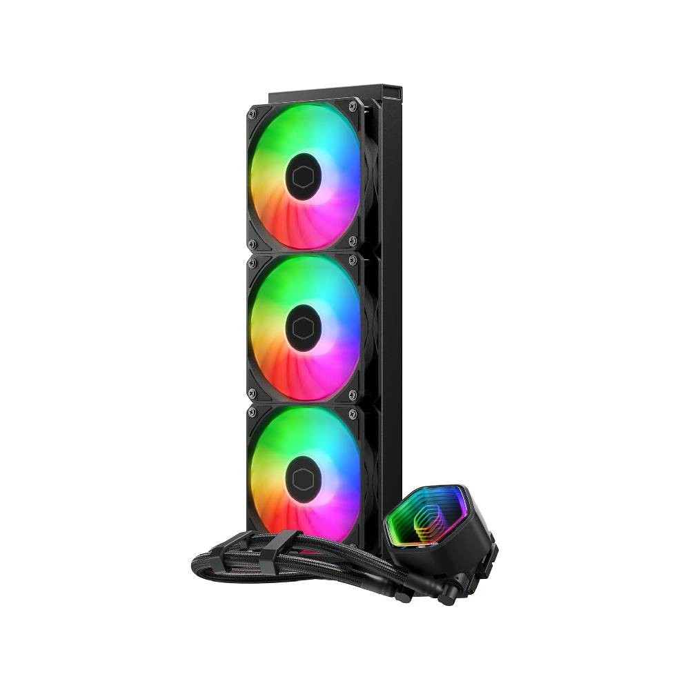 ชุดระบายความร้อนซีพียู Cooler Master MasterLiquid 360 Core SI Black CPU Liquid Cooler (MLW-D36M-A18PA-M1)