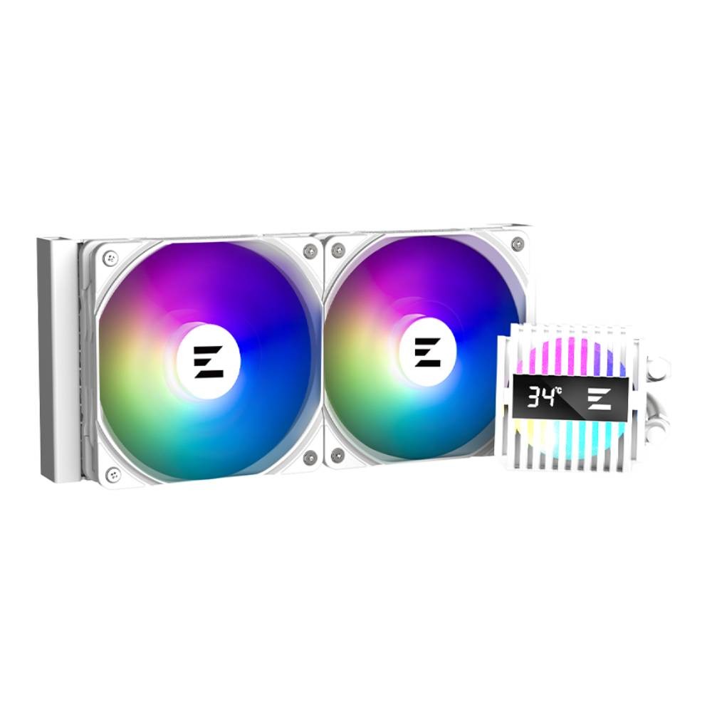 ชุดระบายความร้อนซีพียู Zalman ALPHA2 A24 White CPU Liquid Cooler