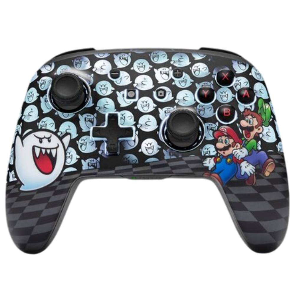 จอยคอนโทรลเลอร์ PowerA Enhanced for Nintendo Switch with Lumectra - Mario Peek-A-Boo Ghost