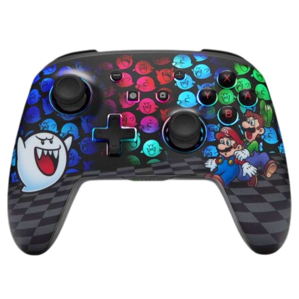 จอยคอนโทรลเลอร์ PowerA Enhanced for Nintendo Switch with Lumectra - Mario Peek-A-Boo Ghost