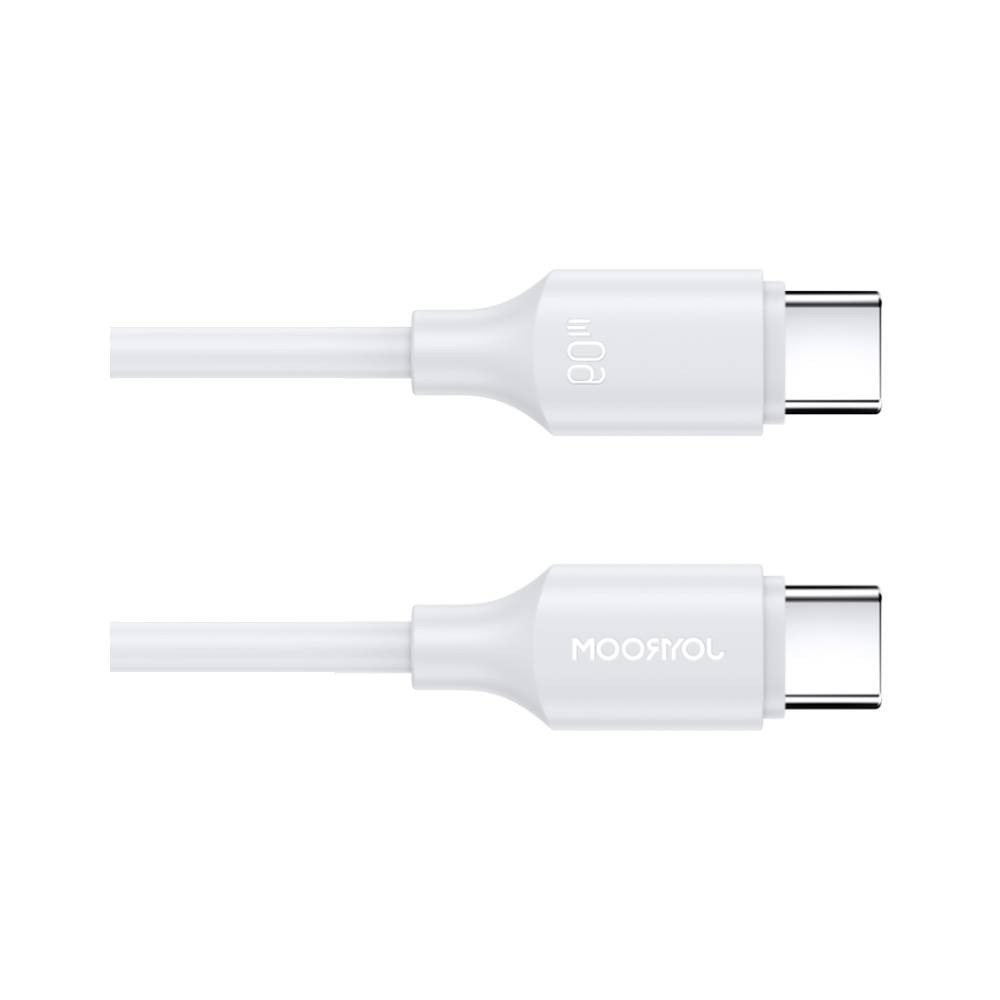 สายชาร์จ JOYROOM USB-C to USB-C Cable 60W Long-Lasting 1M. White (S-A9)