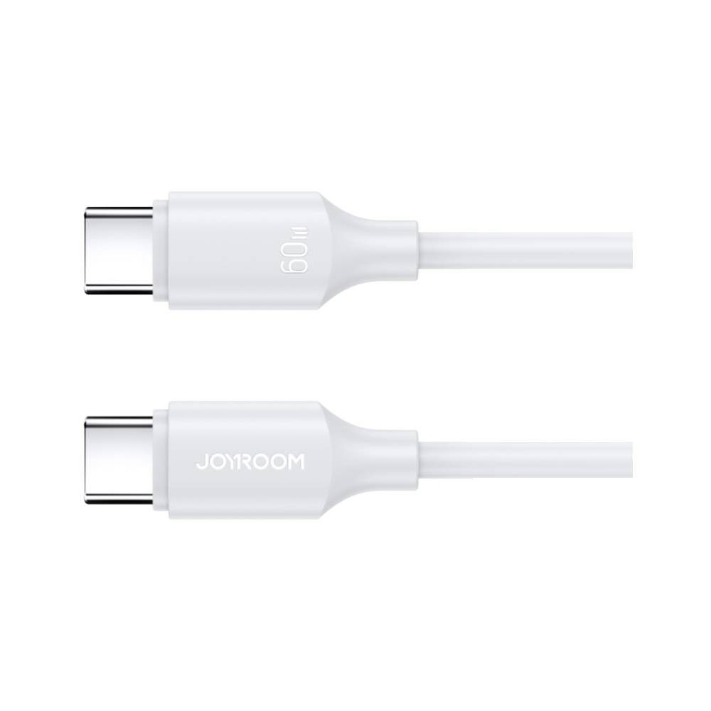 สายชาร์จ JOYROOM USB-C to USB-C Cable 60W Long-Lasting 1M. White (S-A9)