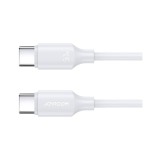 สายชาร์จ JOYROOM USB-C to USB-C Cable 60W Long-Lasting 1M. White (S-A9)
