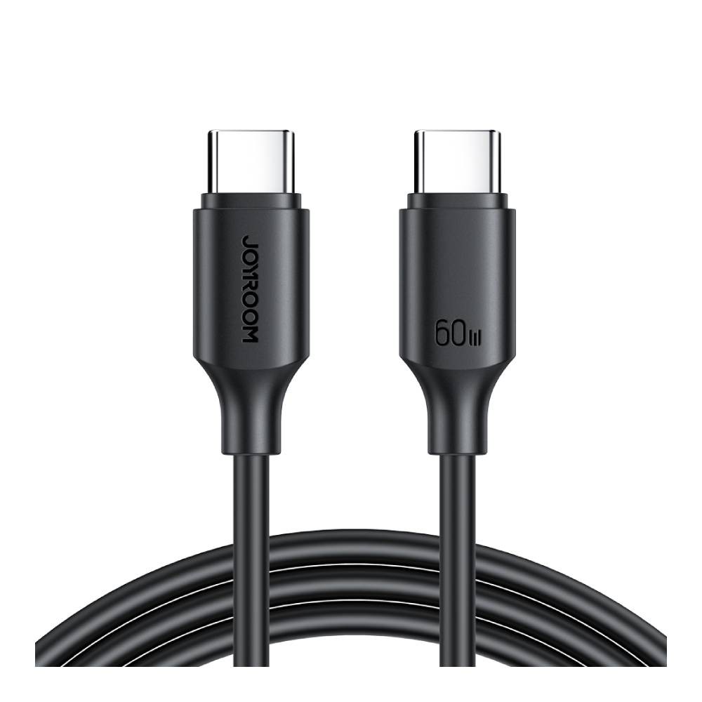 สายชาร์จ JOYROOM USB-C to USB-C Cable 60W Long-Lasting 1M. Black (S-A9)