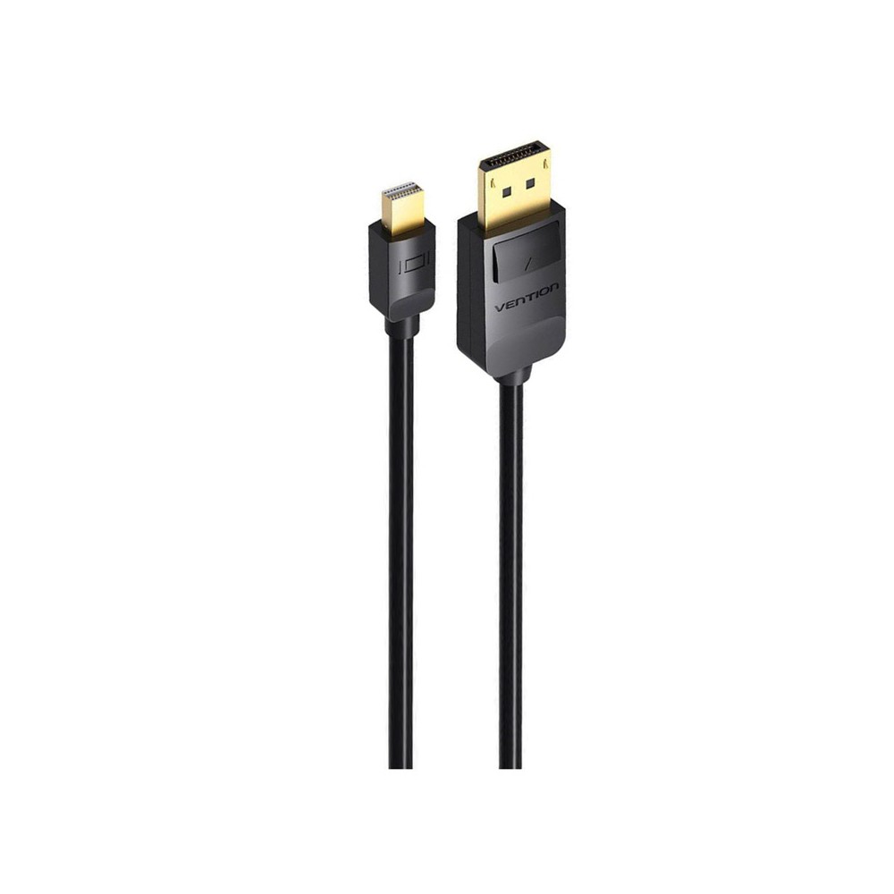 สายเชื่อมต่อ Vention Mini DisplayPort to DisplayPort Cable HAABG 1.5m Black
