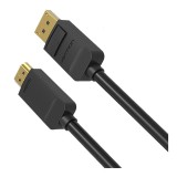 สายเชื่อมต่อ Vention Displayport to HDMI HADBG 1.5M. Black