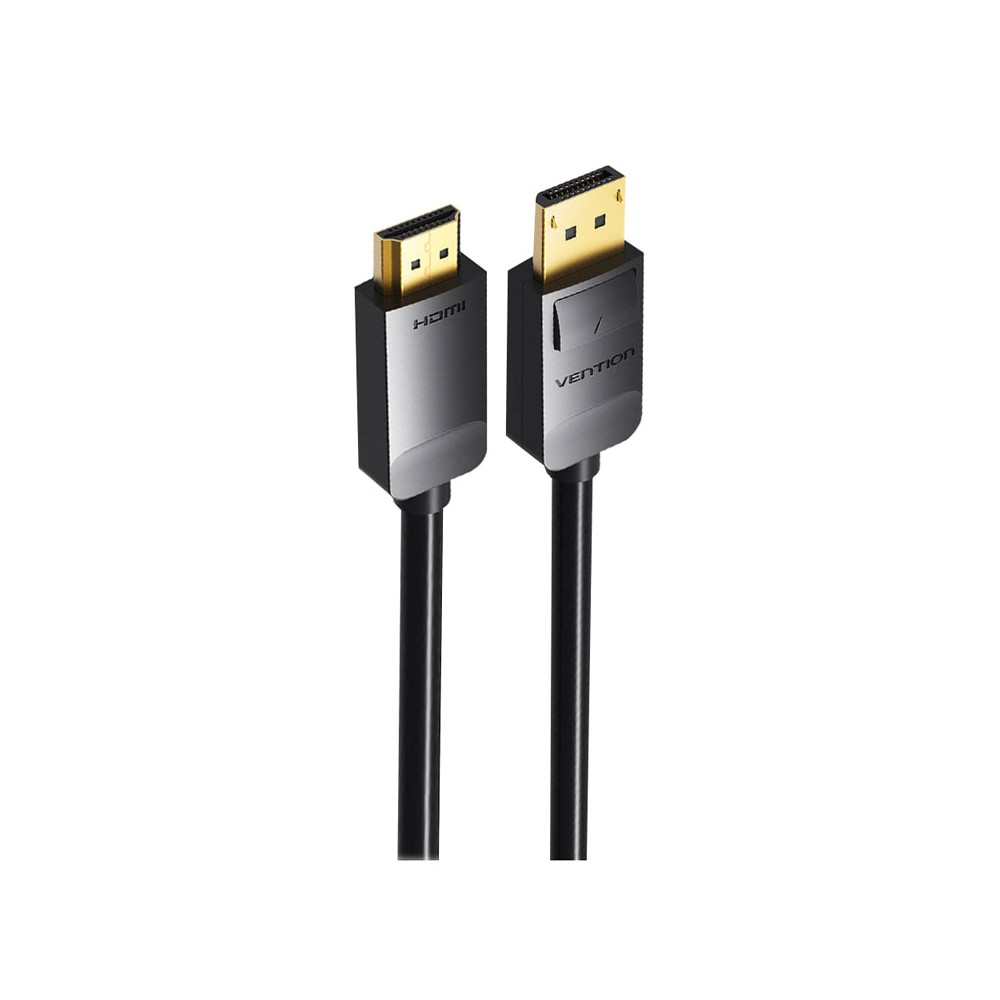 สายเชื่อมต่อ Vention DisplayPort to HDMI Cable HADBH 2.0M. Black