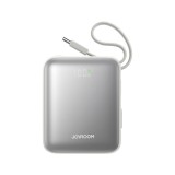 พาวเวอร์แบงค์ JOYROOM 10000mAh mini Dual Cables (JR-PBF27 22.5W) White (CCC)