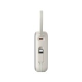 พาวเวอร์แบงค์ JOYROOM 10000mAh mini Dual Cables (JR-PBF27 22.5W) White (CCC)
