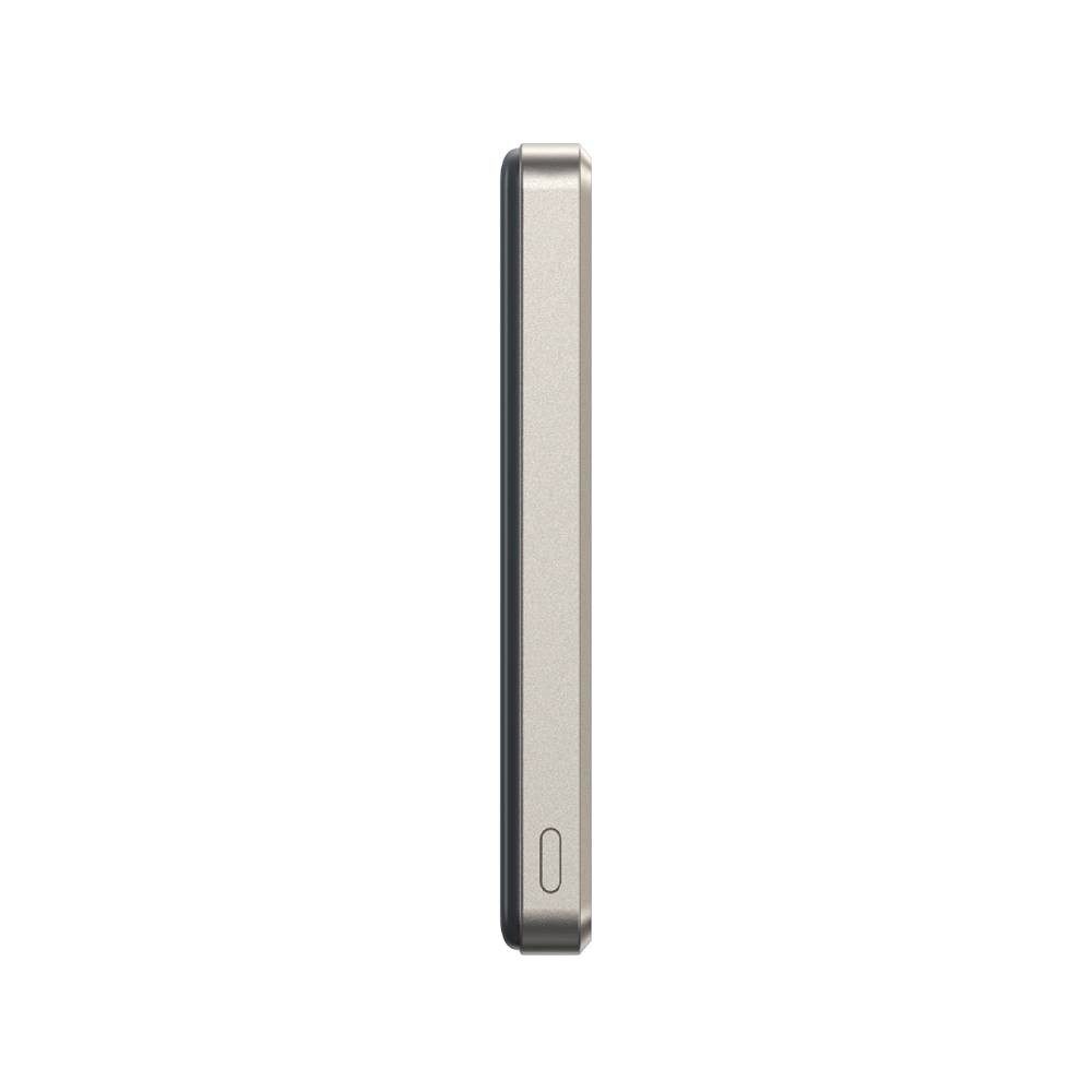 พาวเวอร์แบงค์ JOYROOM 10000mAh Ultra-Slim Metal Magnetic Wireless (JR-PBM08 Pro 20W) (CCC) Natural Titanium