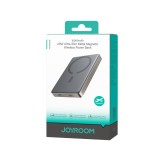 พาวเวอร์แบงค์ JOYROOM 10000mAh Ultra-Slim Metal Magnetic Wireless (JR-PBM08 Pro 20W) (CCC) Natural Titanium
