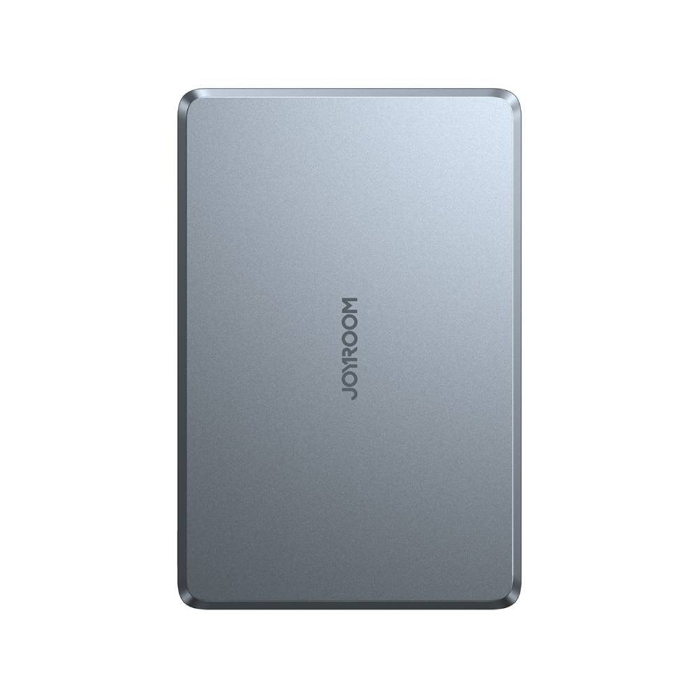 พาวเวอร์แบงค์ JOYROOM 10000mAh Ultra-Slim Metal Magnetic Wireless (JR-PBM08 Pro 20W) (CCC) Space Gray