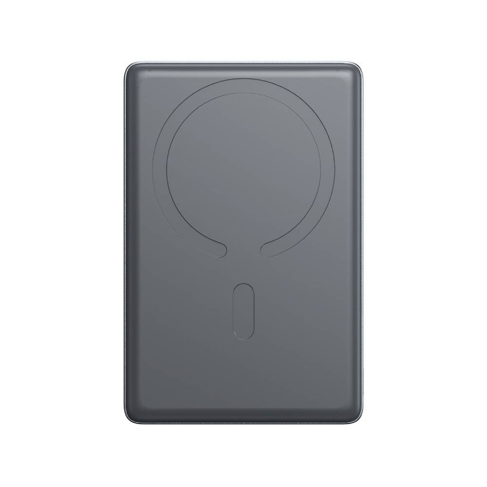 พาวเวอร์แบงค์ JOYROOM 10000mAh Ultra-Slim Metal Magnetic Wireless (JR-PBM08 Pro 20W) (CCC) Space Gray