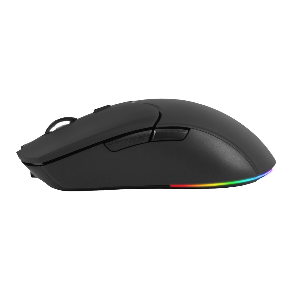 เมาส์เกมมิ่ง Signo Megger WG-910 RGB Wireless Black