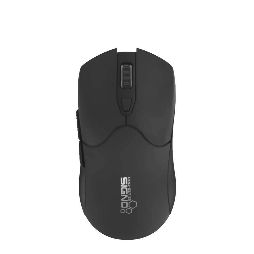 เมาส์เกมมิ่ง Signo Megger WG-910 RGB Wireless Black