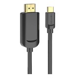 Vention USB-C to HDMI Cable Converter 2M. Black (CGRBH)