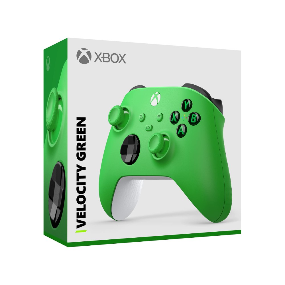 จอยคอนโทรลเลอร์ Microsoft Xbox Wireless Controller Velocity Green