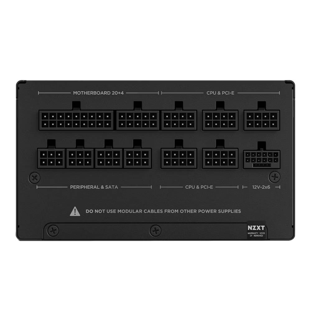 พาวเวอร์ซัพพลาย NZXT C1000 1000Watt 80 Plus Gold Matte Black (PA-0G2BB-US)