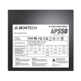 พาวเวอร์ซัพพลาย Montech AP550 550W 80 Plus
