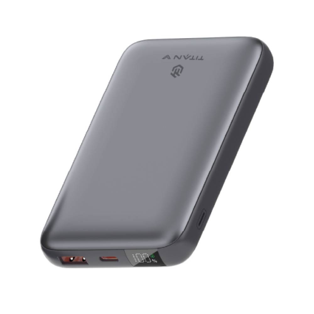 พาวเวอร์แบงค์ TITANV 10000mAh Led Display (EP-P105) Gray