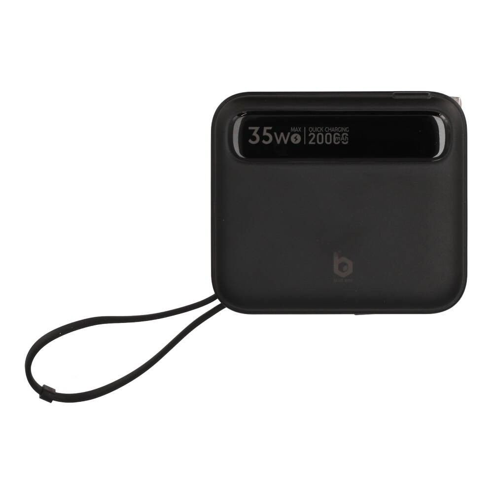 พาวเวอร์แบงค์ Blue Box 20000mAh built-in Lightning/Type-C PD35W Black