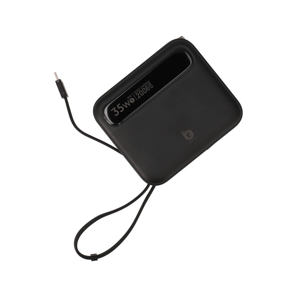 พาวเวอร์แบงค์ Blue Box 20000mAh built-in Lightning/Type-C PD35W Black