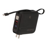พาวเวอร์แบงค์ Blue Box 20000mAh built-in Lightning/Type-C PD35W Black