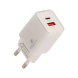 อะแดปเตอร์ TITANV Wall USB Charger 1 USB-A/1 USB-C (PD33W) HyperChare GaN White (TI-WC10)
