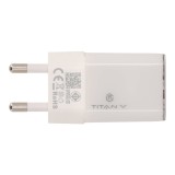 อะแดปเตอร์ TITANV Wall USB Charger 1 USB-A/1 USB-C (PD33W) HyperChare GaN White (TI-WC10)