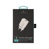 อะแดปเตอร์ TITANV Wall USB Charger 1 USB-A/1 USB-C (PD33W) HyperChare GaN White (TI-WC10)