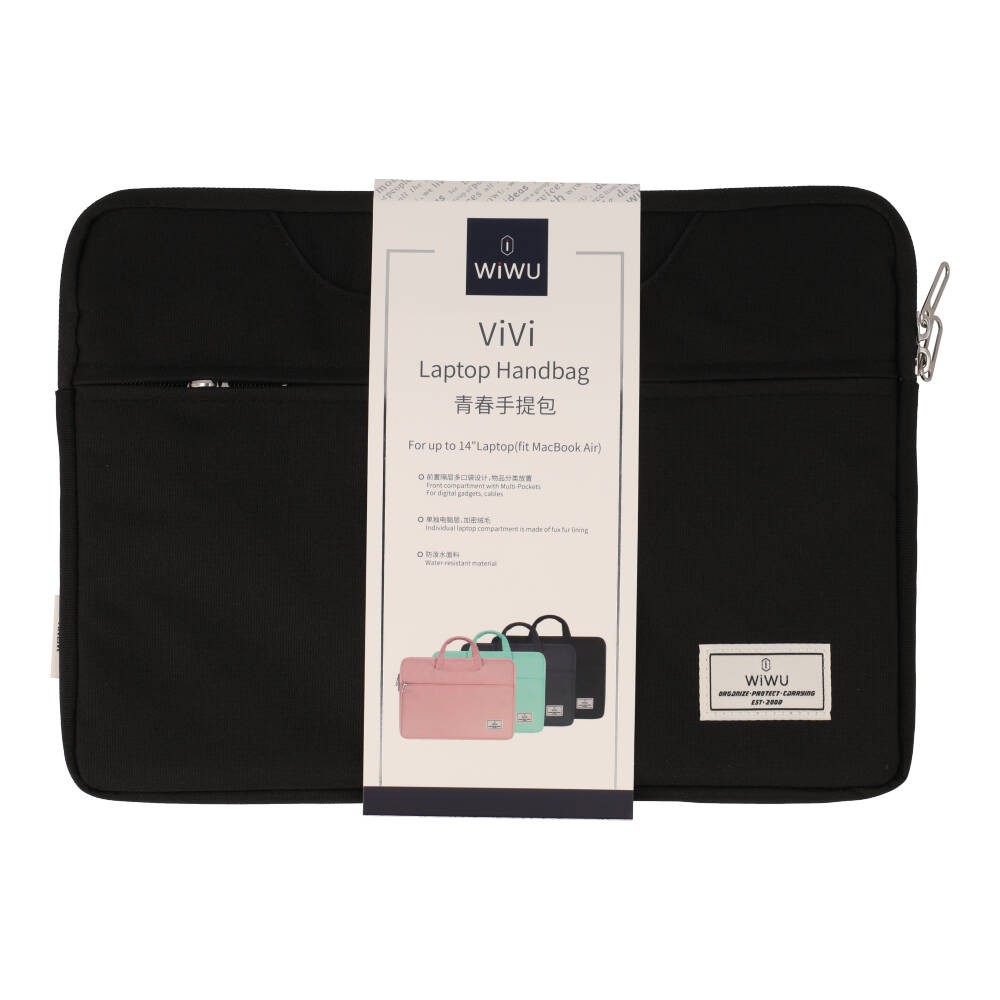 กระเป๋าโน๊ตบุ๊ค WiWU ViVi Laptop Handbag Sleeve 14 inch Black