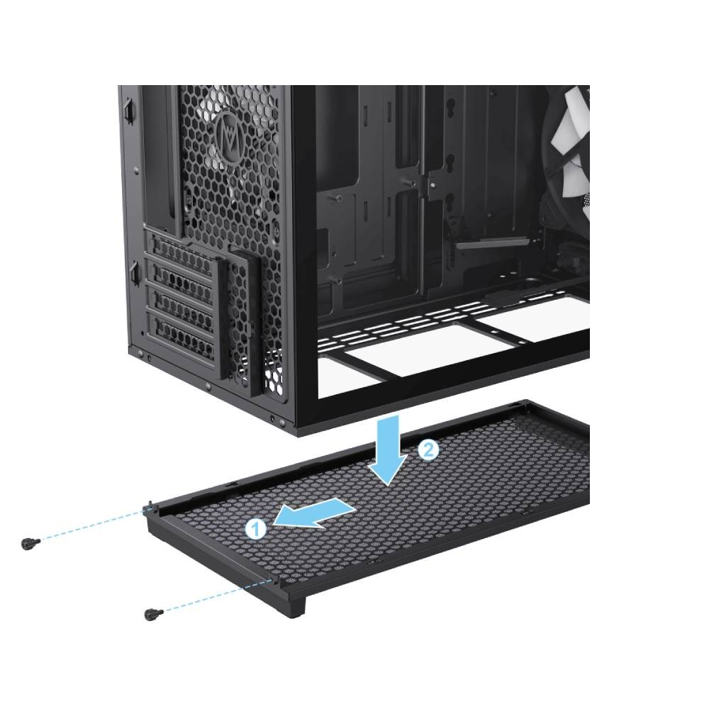 เคสคอมพิวเตอร์ GAMEMAX F35 BW Mini ATX Black