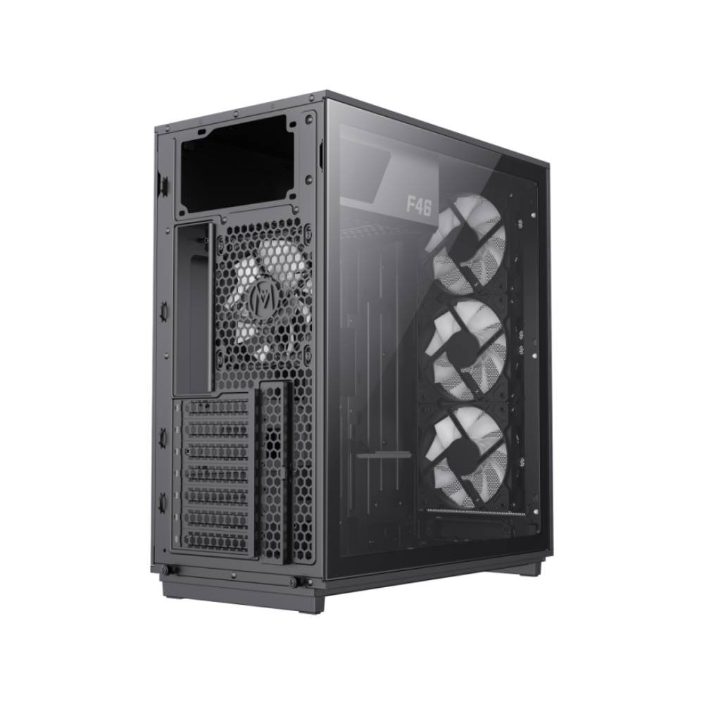 เคสคอมพิวเตอร์ GAMEMAX F46 ATX Black