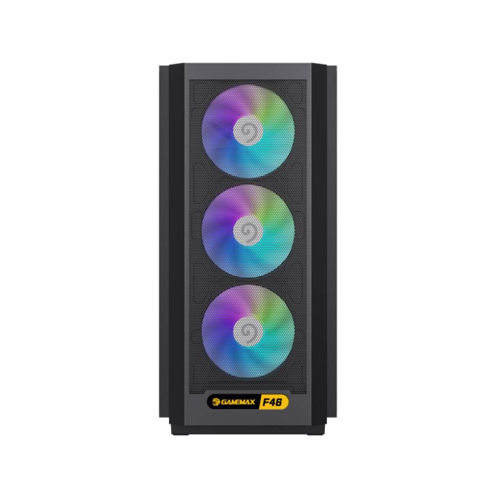 เคสคอมพิวเตอร์ GAMEMAX F46 ATX Black