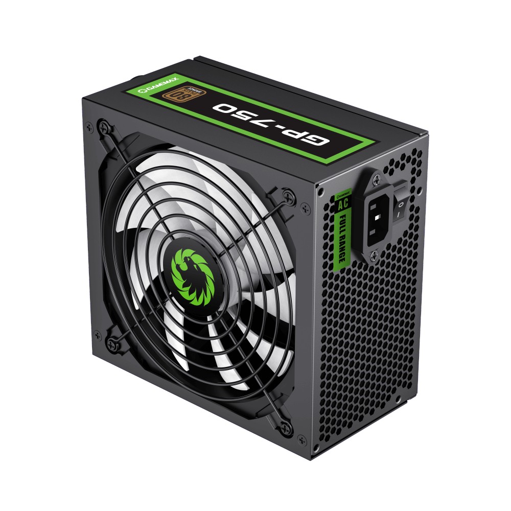 พาวเวอร์ซัพพลาย GAMEMAX GP-Performance 750Watt 80Plus Bronze (GP-750 BK)