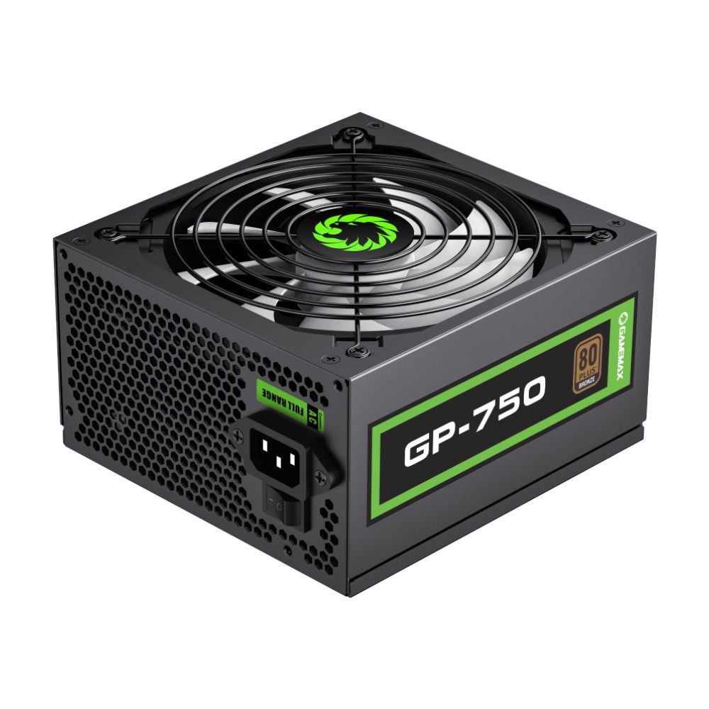 พาวเวอร์ซัพพลาย GAMEMAX GP-Performance 750Watt 80Plus Bronze (GP-750 BK)