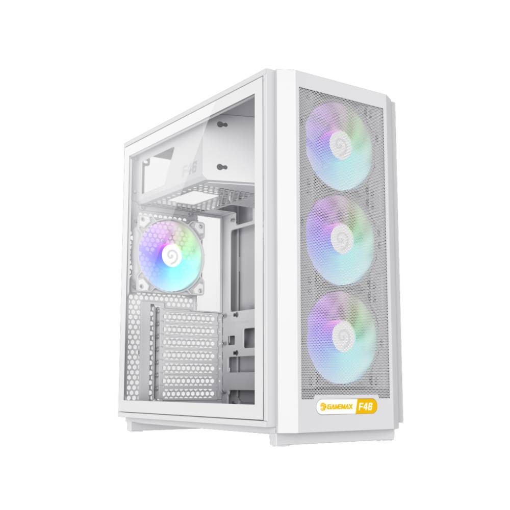 เคสคอมพิวเตอร์ GAMEMAX F46 ATX White
