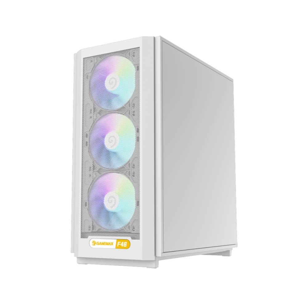 เคสคอมพิวเตอร์ GAMEMAX F46 ATX White