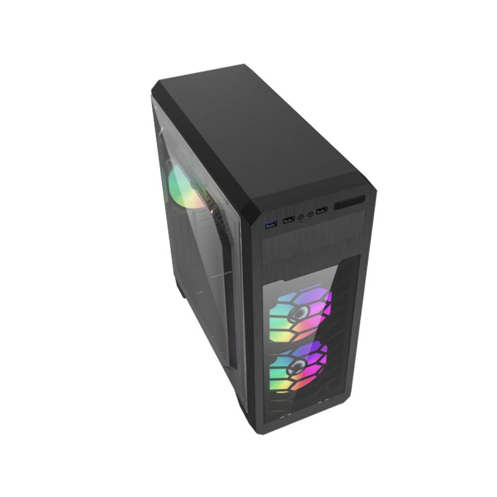 เคสคอมพิวเตอร์ GAMEMAX G563 Mid Tower Black