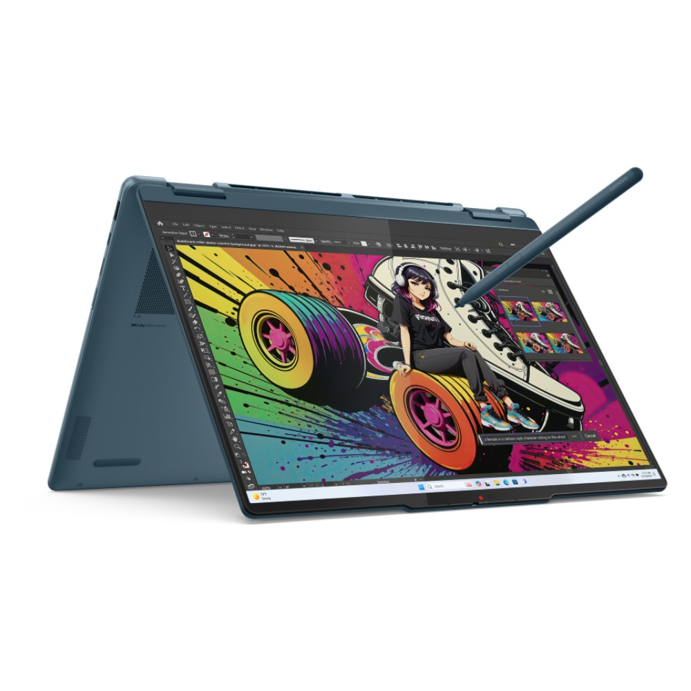 โน๊ตบุ๊ค Lenovo Yoga 7 2-in-1 14AKP10-83JR0015TA Teal