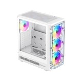 เคสคอมพิวเตอร์ GAMEMAX STARLIGHT 2 AW Mid Tower White