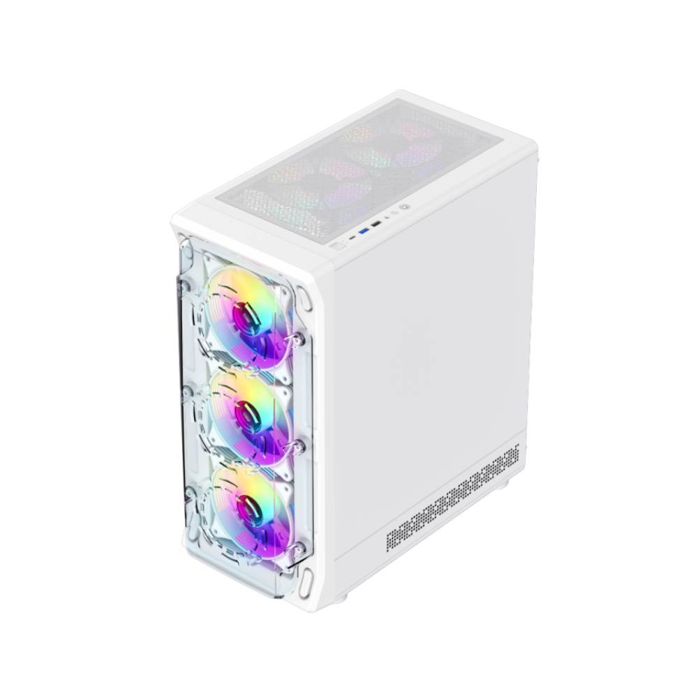 เคสคอมพิวเตอร์ GAMEMAX STARLIGHT 2 AW Mid Tower White