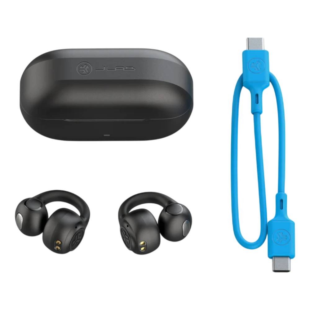 หูฟังไร้สาย Jlab Flex Open Air Clip Black