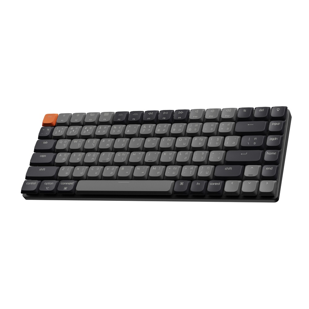 คีย์บอร์ดเกมมิ่ง Keychron K3X Hot-Swappable QMK/VIA RGB Backlight Red Switch