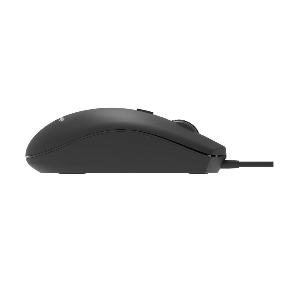 เมาส์ Philips Wired Mouse SPK7204 Black