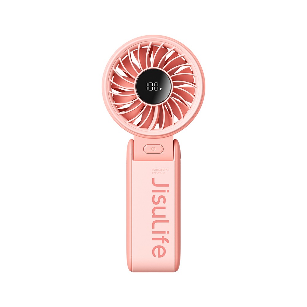 พัดลมพกพา Jisulife Rtb Handheld Fan Life7 (3600Mah) Pink