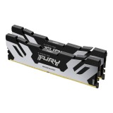 แรมพีซี KINGSTON DDR5 48GB/8400MHz.CL40 (2x24GB) FURY Renegade Silver/Black (KF584CU40RSK2-48)