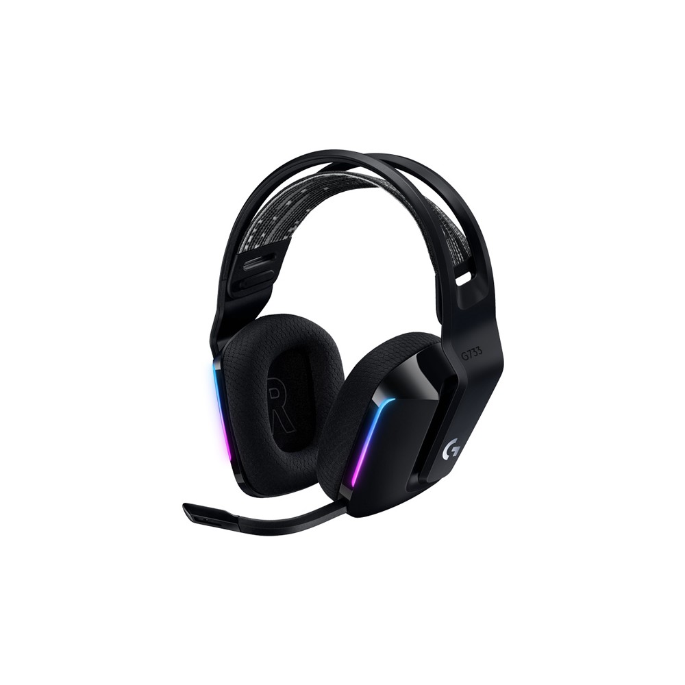 หูฟังเกมมิ่ง Logitech Gaming Headset G733 Lightspeed Black