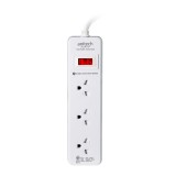 ปลั๊กไฟ Anitech Plug 3 Way 1 Switch 3M. (H533-ON)